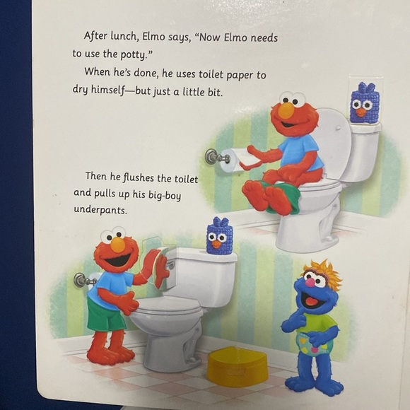 Elmo Sesame Street P is for Potty - Picture 4 of 5